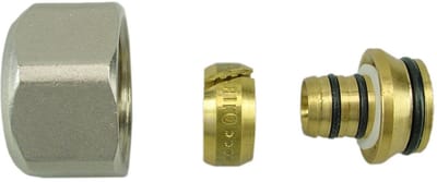 Riko TP-98 Adaptors - 20x2 Euroconus - Vernikkeld