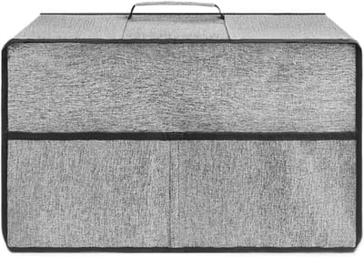 Magnetron Stofhoes - Keuken Beschermer - Keuken Aanrecht - Waterdicht Hittebestendig - 44x35x27cm - Grijs