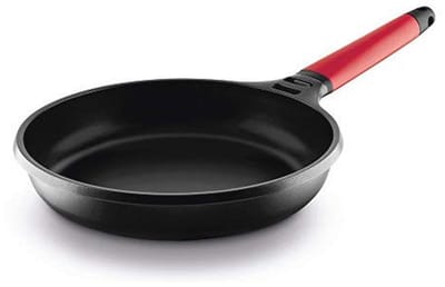 Inductie Koekenpan Rood 26 cm - Duurzaam en Energiezuinig