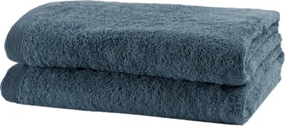 Casilin - Como - set van 2 douchelakens - 70x140cm -  Ocean - Blauw