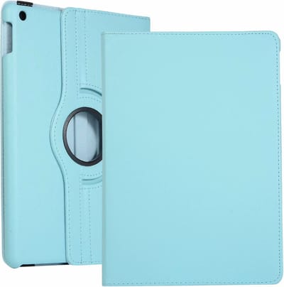 Geschikt voor iPad 7 10.2 2019 Hoesje - 10.2 inch - iPad 8 10.2 2020 Hoesje - iPad 9 10.2 2021 Hoesje - iPad 10.2 Bookcase Hoesje Turquoise