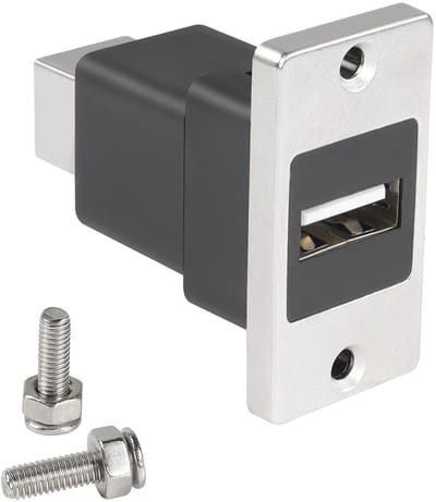 Dailygoods - USB2.0 naar USB B Paneel Montage Adapter