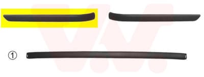 Van Wezel - BUMPERLIJST VOOR BMW 3 E46 1997-2001 51128195315