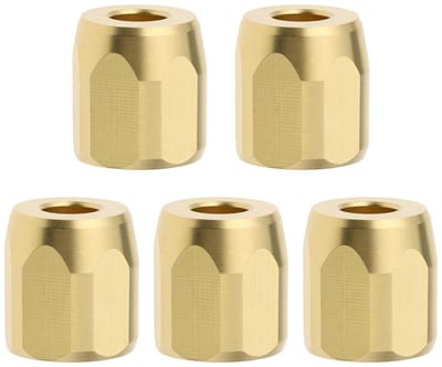 Dailygoods- Slang Connector M10X1 - Messing - Compatibel met MIG/MAG Lastoorts - Vonkbestendig - Corrosiebestendig - Snelle demontage/montage - Lasconnector