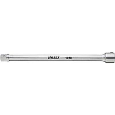 HAZET verlengstuk 1018, 3/4 inch vierkantaandrijving, L 400 mm, verchroomd CV-staal, DIN 3123, ISO 3316