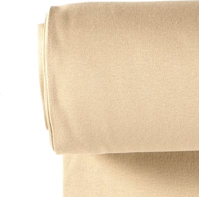 Boordstof Standaard Effen - Beige 052 - 1 meter