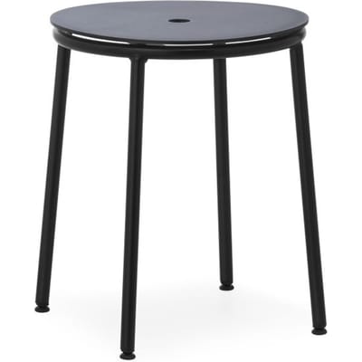 Normann Copenhagen Circa Kruk - aluminium zwart
