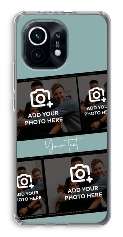 Gepersonaliseerd - Case Company® - Hoesje geschikt voor Xiaomi Mi 11 hoesje - Filmrol N°2 - Soft Cover Telefoonhoesje - Bescherming aan alle Kanten en Schermrand
