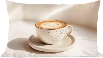 Sierkussens - Kussentjes Woonkamer - 60x40 cm - Cappuccino - Schuim - Schotel - Beige