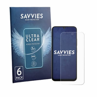 Savvies - Screenprotector voor Xiaomi Poco C81 Pro - Folie Beschermfolie transparant 6 Stuks