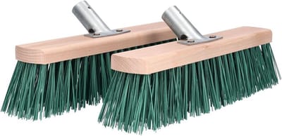 Stugge Veegborstel 30 cm voor Wegen, Bestrating en Buitenonderhoud