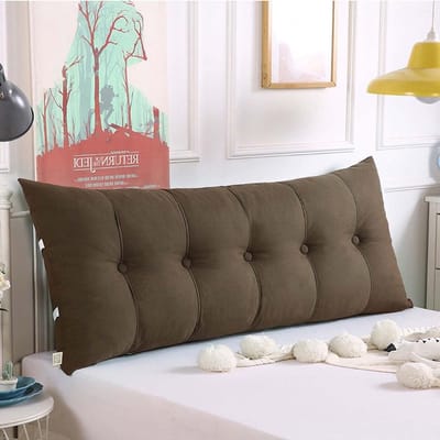 Lendenkussen Bed - Leeskussen Rug - Comfortabel Lezen - Hoogwaardig Materiaal - 100x60x20cm - Kleur #4