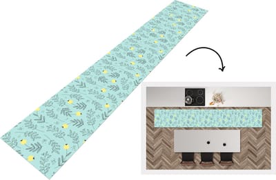 Keukenloper - Loper keuken - Patronen - Zaad - Planten - 300x50 cm - Keukenloper vinyl
