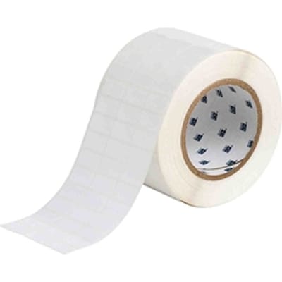 Brady THT-5-533-10 label verwijderbaar polyester glanzend wit 25,40 x 12,70 mm (origineel)
