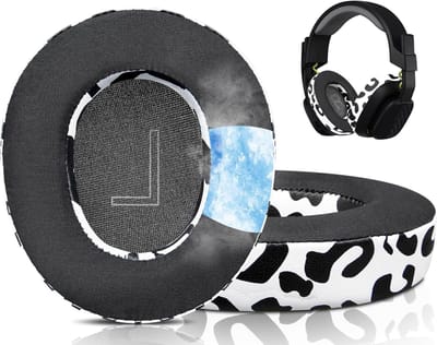 Dailygoods - SOULWIT Cooling-Gel Vervangende Oorkussens voor Astro A10 Gen 2 Bedrade Headset, Earpads Cushions met Duurzame IJs Zijde Stof, Comfort Geluidsisolatie Schuim