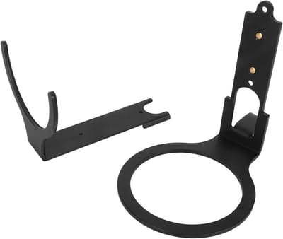 Luidspreker Wandhouder - Speaker Mount - Ruimte Besparen - Stevige Metalen Constructie - 17 x 10 x 10 cm - Zwart