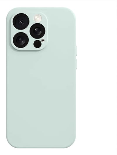 Coverup Hoesje - Geschikt voor iPhone 16 Pro Hoesje - Coverup Colour TPU Back Cover - MagSafe Compatible - Mint Green
