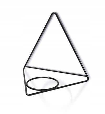 Showy Hanger Antraciet Metalen Hangende Plantenbak 37,7x27,6x32,5 cm