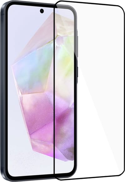 Geschikt voor Samsung Galaxy A35 / A55 - Screenprotector - Gehard Glas - Full GuardCover