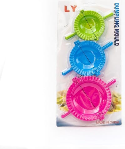 LY Stampo Halve Maan vormen,  Dumpling vormpjes, ravioli vormpjes, koekjes vormpjes, 3 Verschillende Formaten, vormers, uitsteekvormen