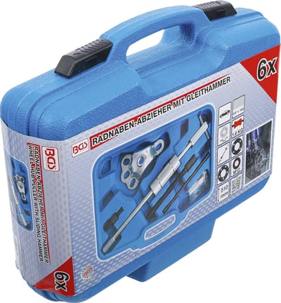 BGS Radnaaftrekker met glijhamer 6-delig - 7745