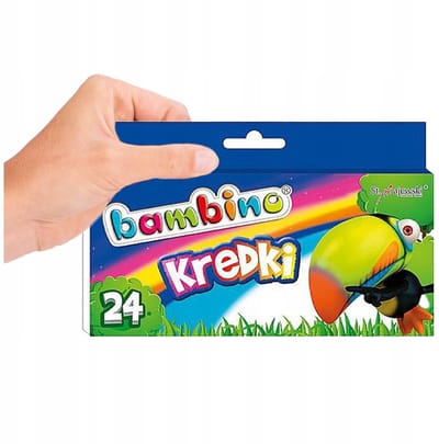 Bambino Kleurpotloden Set voor Kinderen - 24 Levendige Kleuren