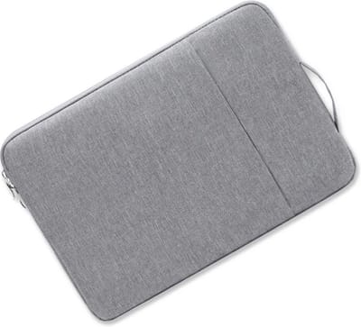 DrPhone S05 Laptoptas 14 inch – Sleeve met Handvat – Draagbare Laptop Hoes & Tablet Cover – Zilver