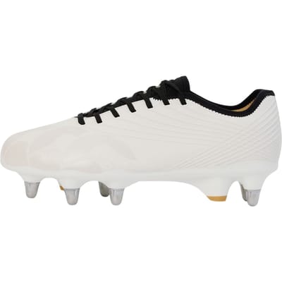 Canterbury Unisex Adult Stampede Team Soft Ground Voetbalschoenen (Wit)