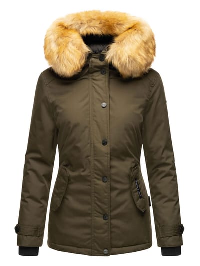 Navahoo Dames Winterjas Laura – Warm, Stijlvol & Met Afneembare Bontkraag