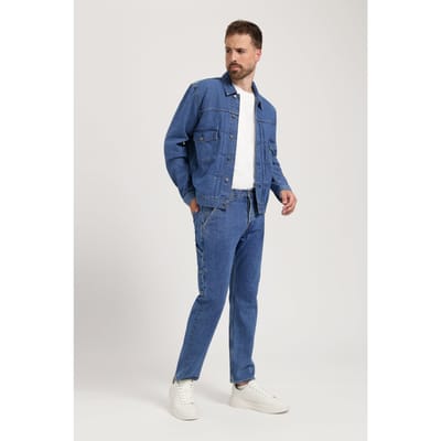Mud Jeans Tim Mid Loose Medium Stone Größe: W31L32 | Cargohosen Outlet | Herren