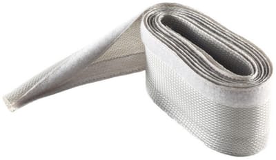 Polyester kabelsleeve | klittenband sluiting | 32 mm | grijs | 2 meter