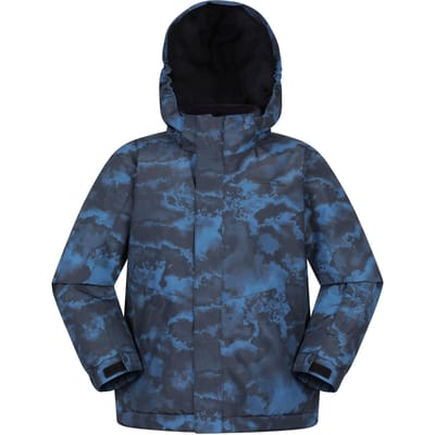 Mountain Warehouse Kinder/Kinder Berg Abstract Ski jas (Donkerblauw)