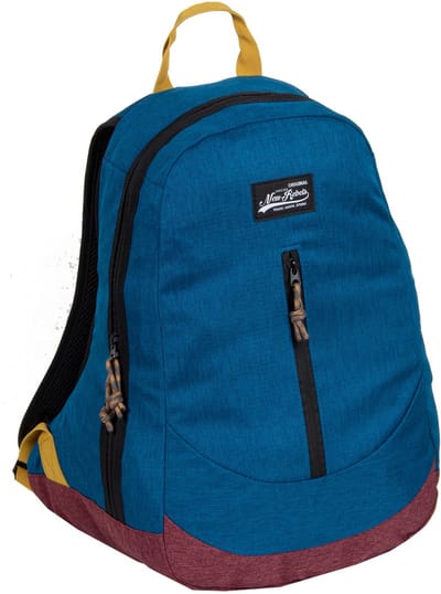 New Rebels® Andes - Rugtas - Blauw - 25L - 40x15x48cm - Rugzak / Backpack