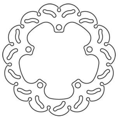 Remschijf TRW MOTO MST362RAC