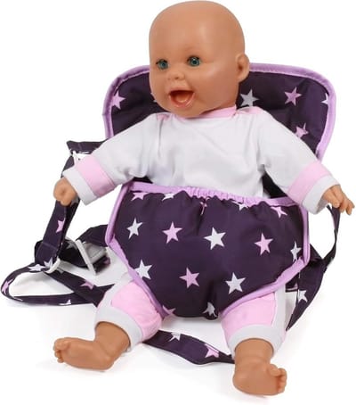 Poppendrager voor Baby-Poppen met Verstelbare Banden | Leuk Poppenaccessoire