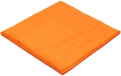 Meditatiemat hoes oranje 2e chakra - 65x65x5 - Katoen - Oranje - Biologisch