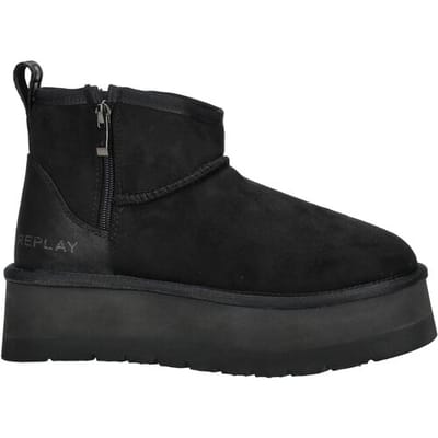 Replay Chic Zip Tonal GWF5A C0007T - Dames Laarzen - 003-Zwart