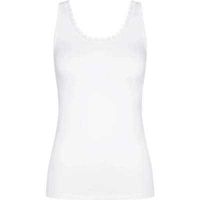 Triumph Feel Of Cotton Tank Top 10224975-0003 WHITE-36