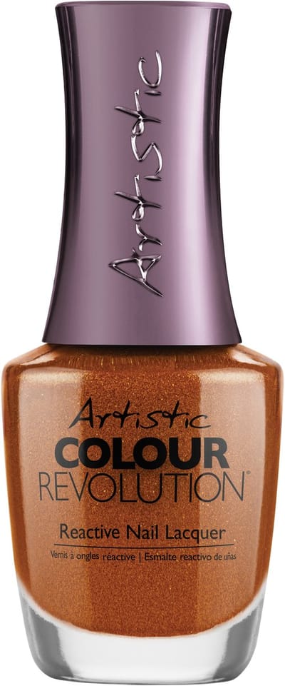 Artistic Nail Design Colour Revolution 'Sunbaked Dreams' (Terra Brons Metallic)