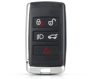 XEOD 3 knops sleutel - PEPSF0B - ID49 - Complete sleutel - Met electronica - 3 knops klapsleutel geschikt voor Land Rover & Jaguar - Keyless go - 1 stuk