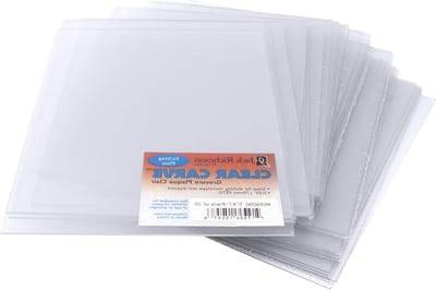 Etsplaten Pakket - Printplaten Tekenen - Kunst Creatie - Transparant PETG Materiaal - 36 Stuks 5x7 Inch - Transparant