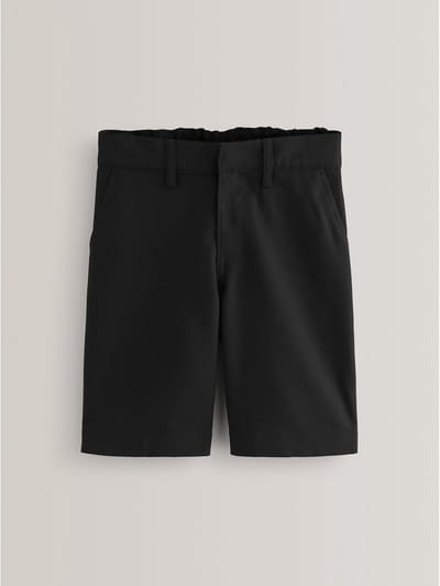 Next - Jongens - Schoolshorts zonder plooien - Zwart