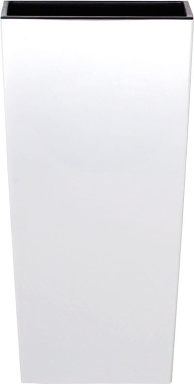 Prosperplast Bloempot Urbi - met binnenpot - wit - 40x75 cm - kunststof - plantenpot