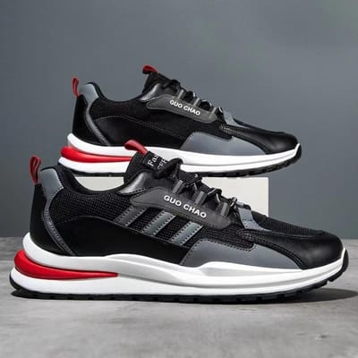 Lage Sneakers Heren Herfst en Winter Nieuwe Koreaanse Stijl Ademend Veterschoenen Nationale Trend Student Mesh Schoenen Heren 44