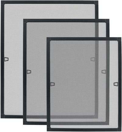 Raamhor - Insectenhor - Insecten Buiten Houden - Op Maat Te Maken - 100x120cm - Antraciet