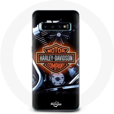 Coque pour Samsung Galaxy S10 Plus Harley Davidson Compagnie automobile logo