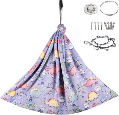 Pod Schommelbank - Sensory Swing - Rustgevend Spel - Verstelbaar Flanel - 230 x 150 cm - Dinosaurus