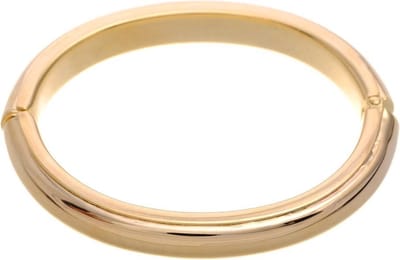 Behave - Bangle met kliksluiting - goudkleur - minimal chic look