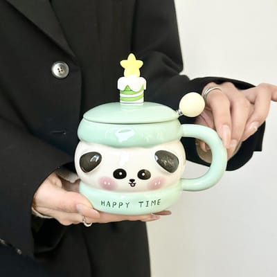 Een Mooi Meisje met een Hart Verjaardagscadeau Spaarvarken Beker en een Vriendje Stel en Zus Kindergeschenk Souvenir 401-500ml