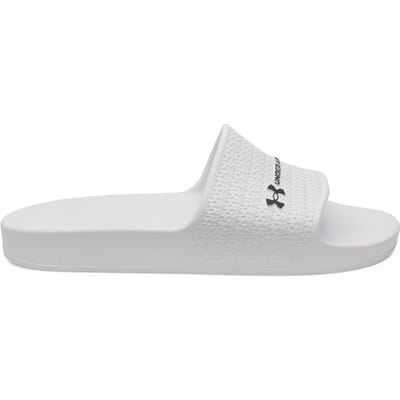 Under Armour UA ARMR SLIDE LITE-WHT Heren Slippers - Wit - Zwart